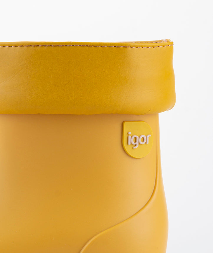 Igor Bimbi Toggle Toddler Yellow Welly Boot