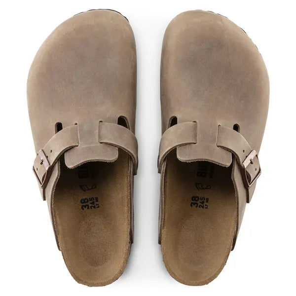 Birkenstock Boston Womens Tabacco Clog Shoe