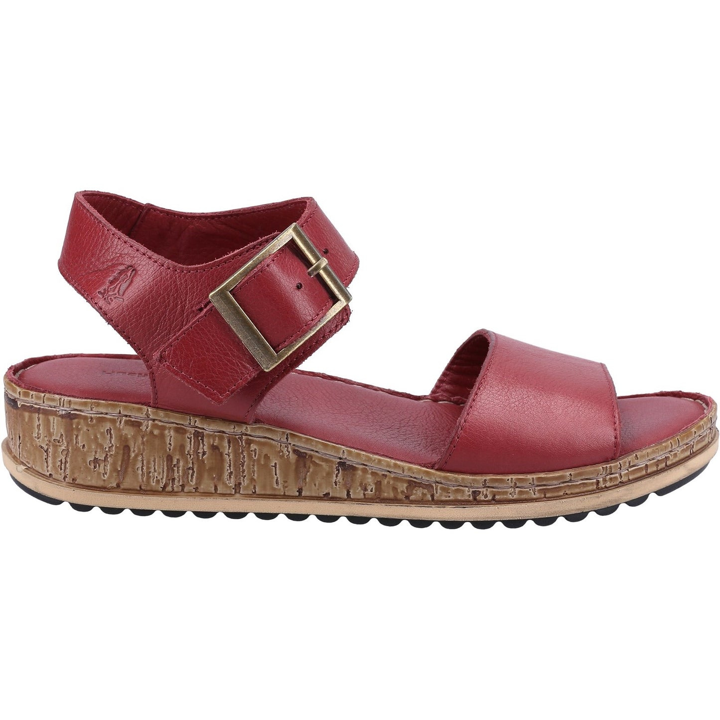 Hush Puppies Ellie Womens Burgundy Sandals