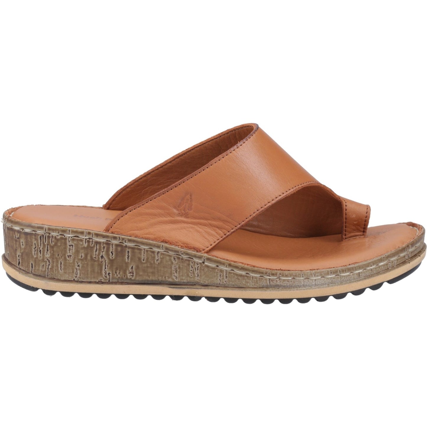 Hush Puppies Elissa Womens Tan Toepost Sandals