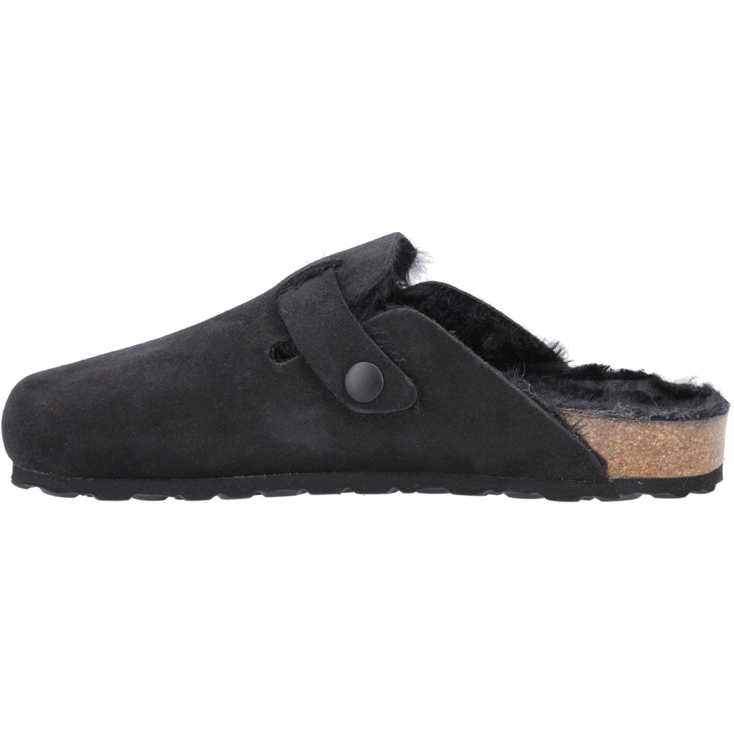 Hush Puppies Jade Womens Black Slippers