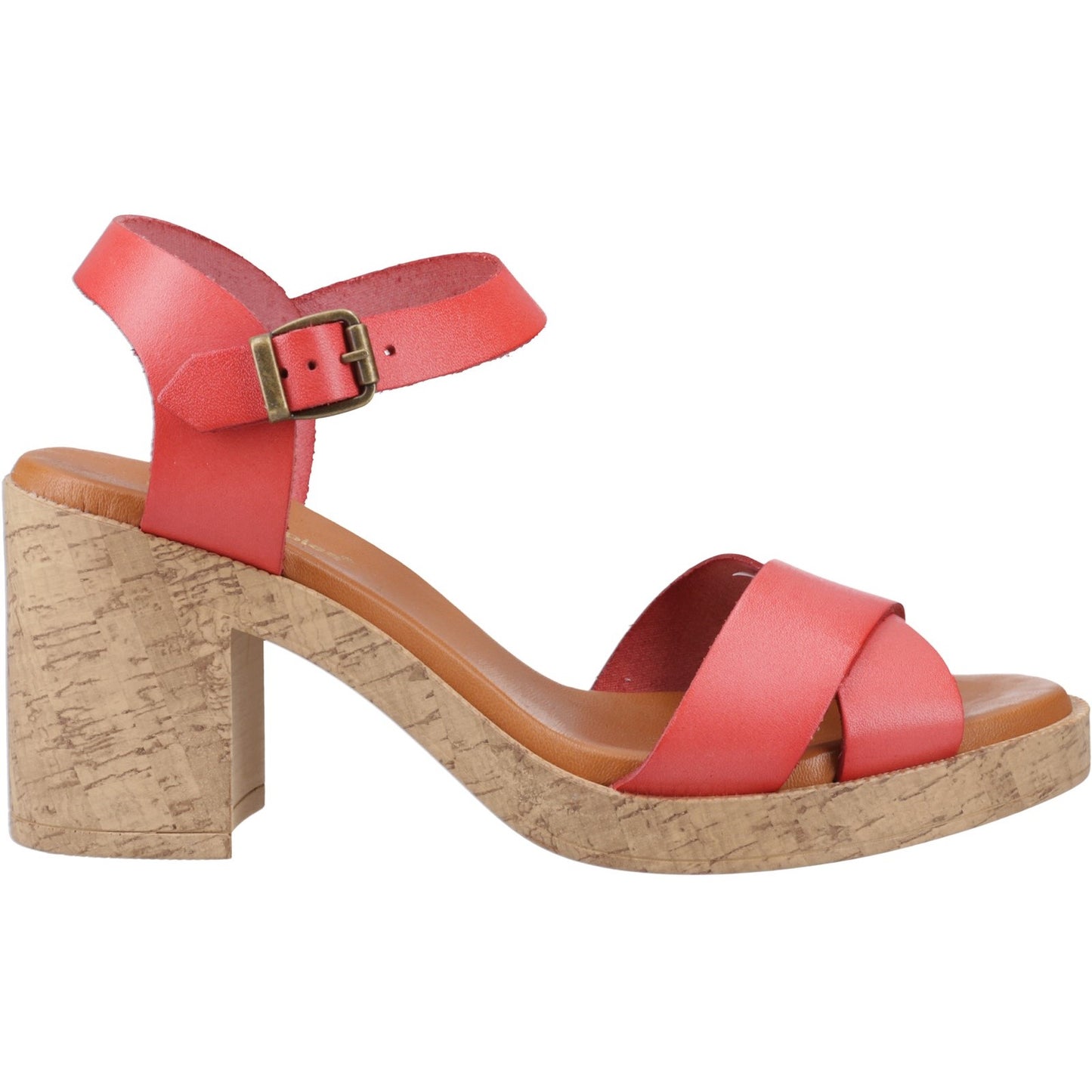 Hush Puppies Georgia Womens Coral Heeled Sandal