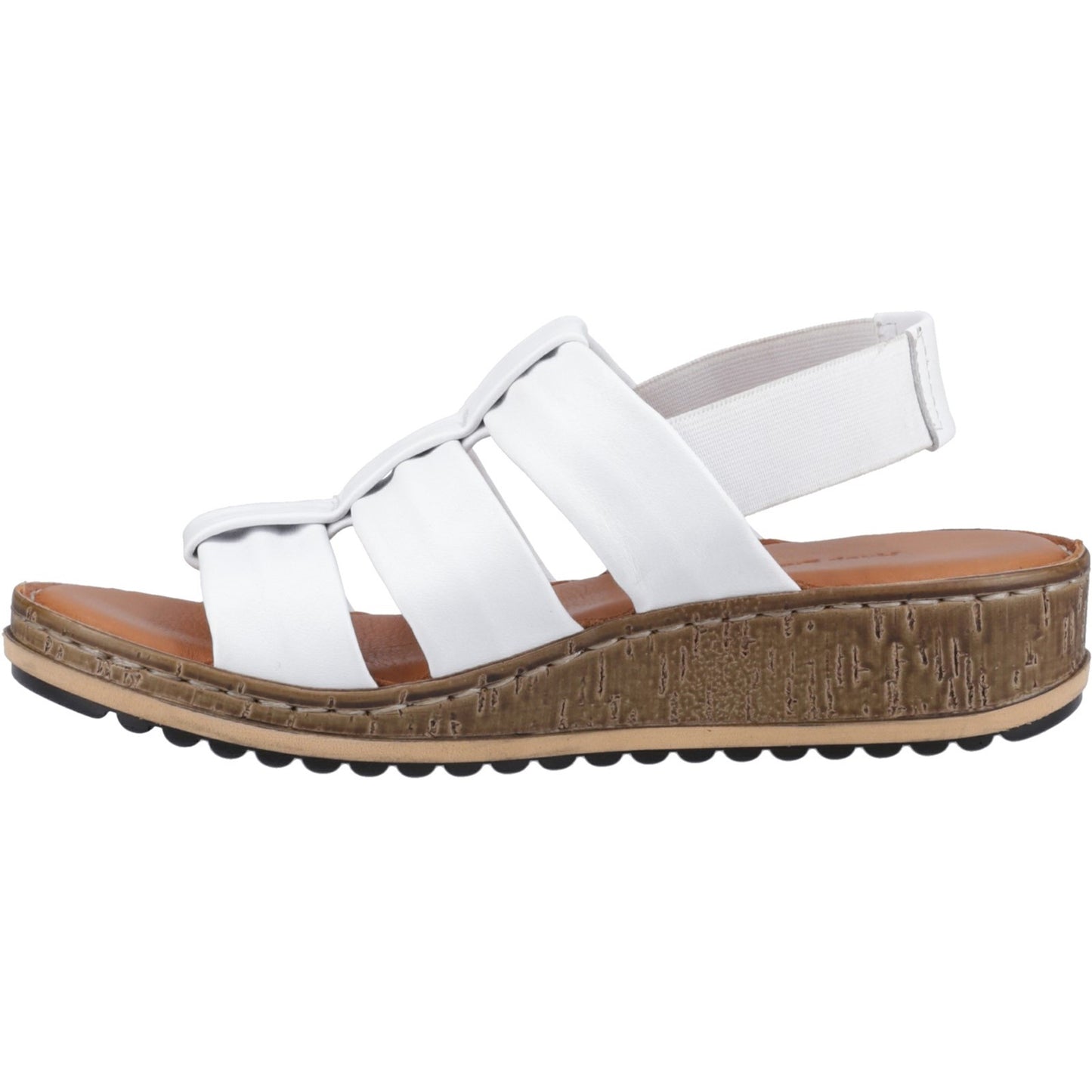 Hush Puppies Eden Gladiator Womens White Sandals