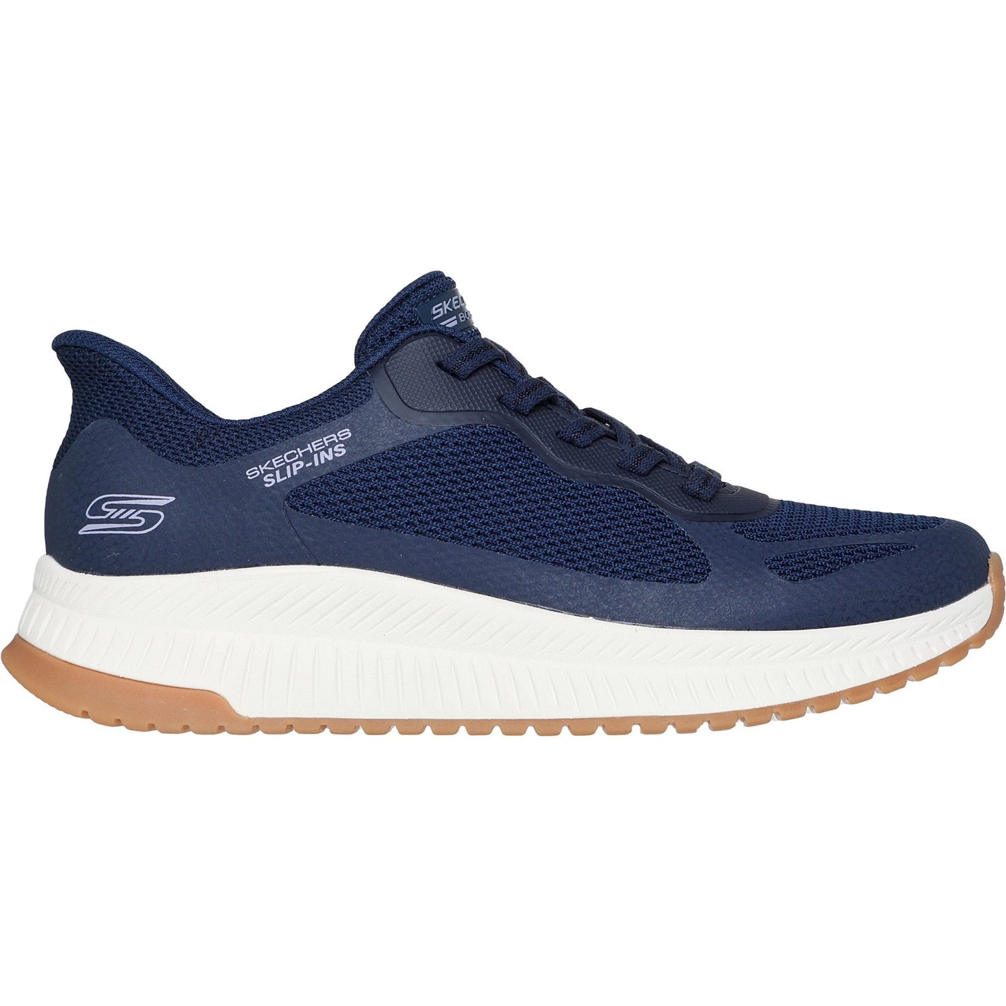 Skechers BOBS Squad 4 Staple Look Womens Navy Trainer