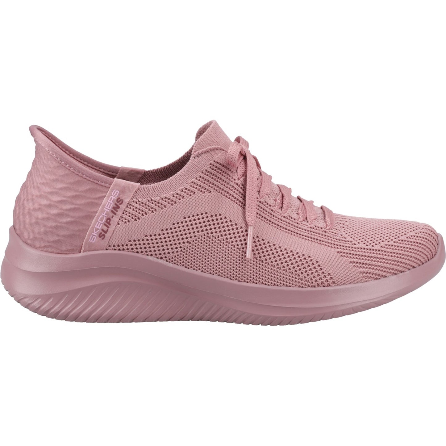 Skechers Ultra Flex 3.0 Pure Colour Womens Mauve Trainers