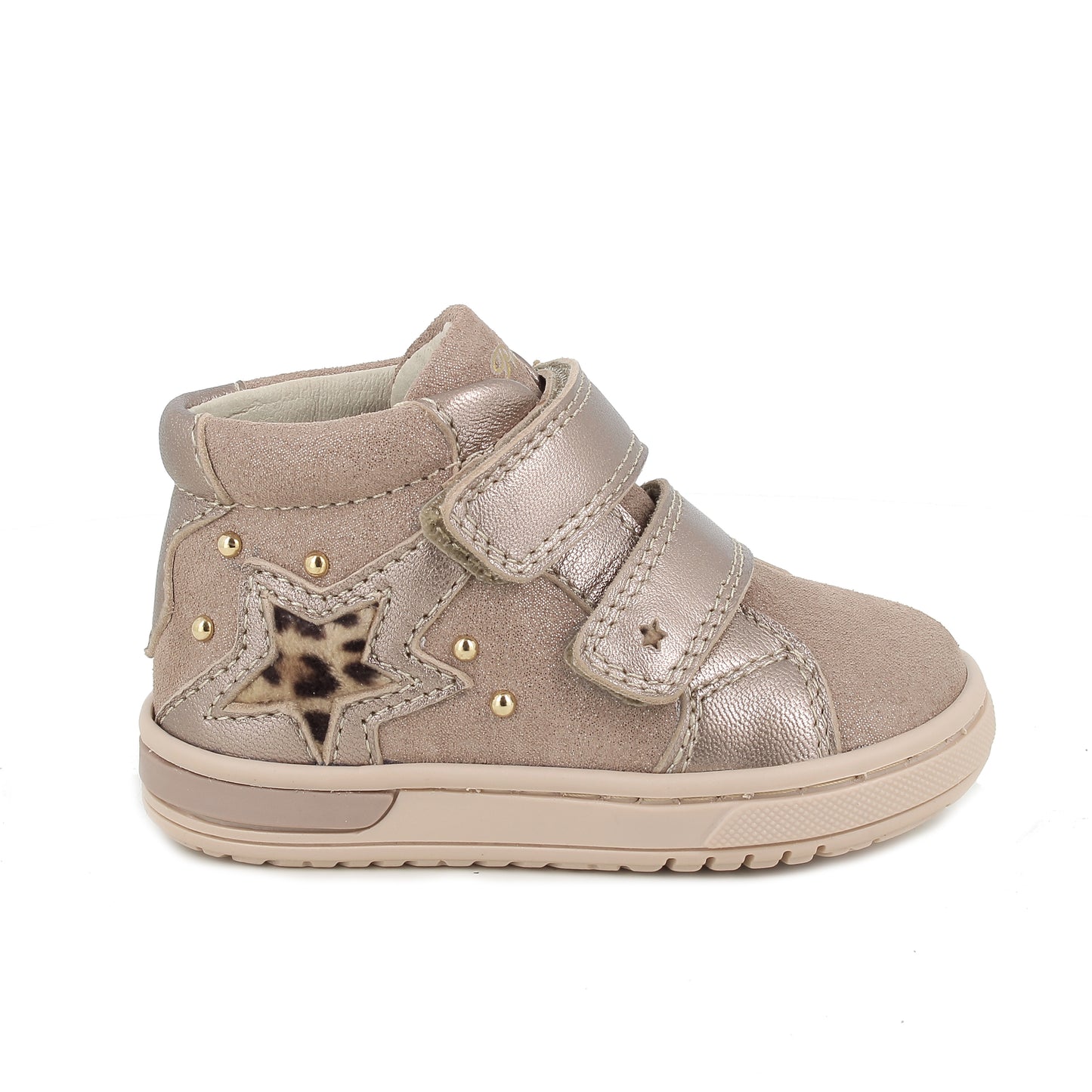 Primigi Baby Dude Girls Taupe Leopard Ankle Boot