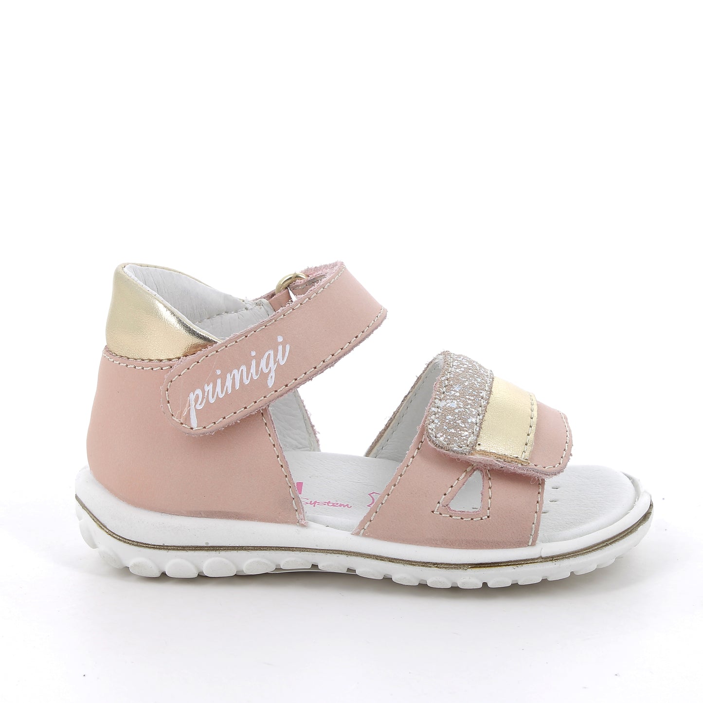 Primigi Baby Stripe Girls Pink Sandal