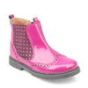 Start-rite Chelsea Girls Berry Glitter Patent Boot
