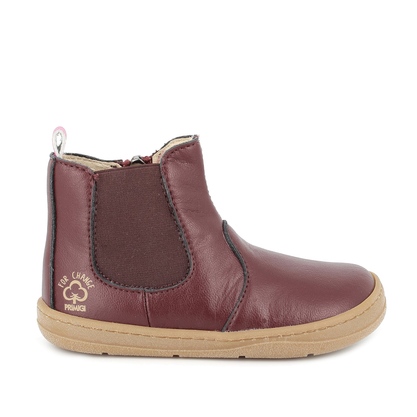 Primigi Change Barefoot Girls Wine Chelsea Boot