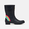 Joules Molly Rainbow Womens Navy Welly Waterproof Boot