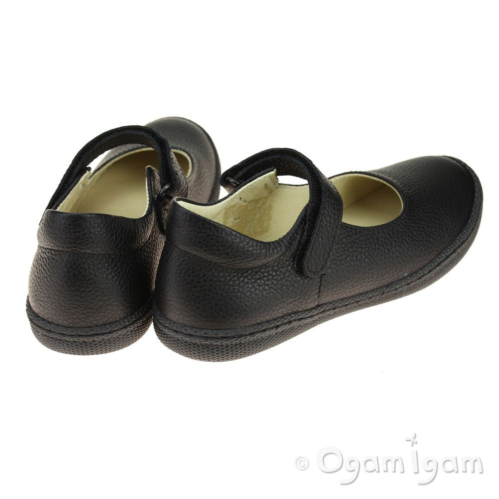Primigi Morine Girls Black School Shoe