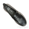 Geox Agata Loafer Girls Black School Shoe