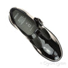 Geox Casey Patent T-Bar Girls Black Patent School Shoe