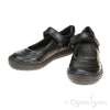 Geox Hadriel Girls Black School Shoe