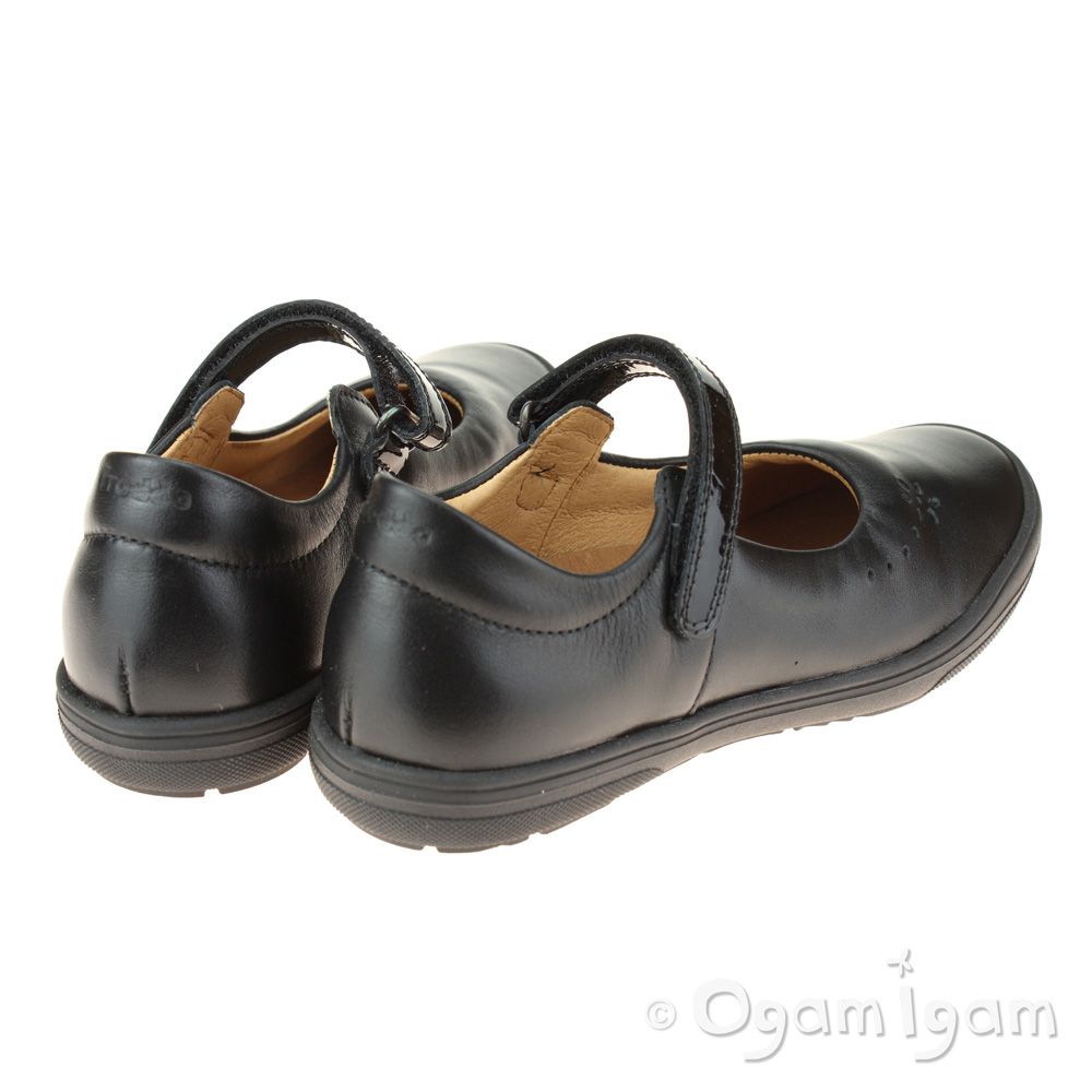 Froddo G3140053 Girls Black School Shoe