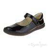 Primigi 44320 Girls Black Patent School Shoe
