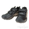 Geox Savage Boys Black School Shoe