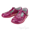 Start-rite Star Gaze Girls Berry Glitter Patent T-bar Shoe