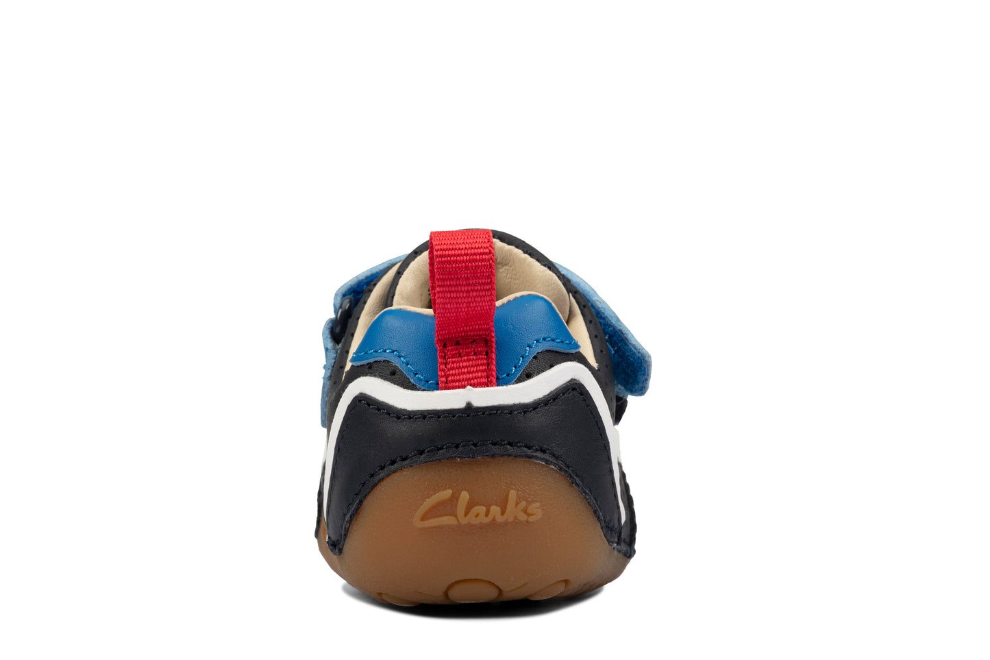 Clarks Tiny Sky Infant Boys Navy Shoe