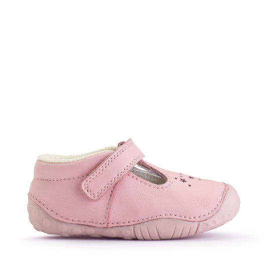 Start-rite Tumble Girls Sugar Pink Star Shoe