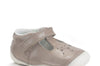 Start Rite Tumble Girls Taupe Patent Pre-Walker Shoe