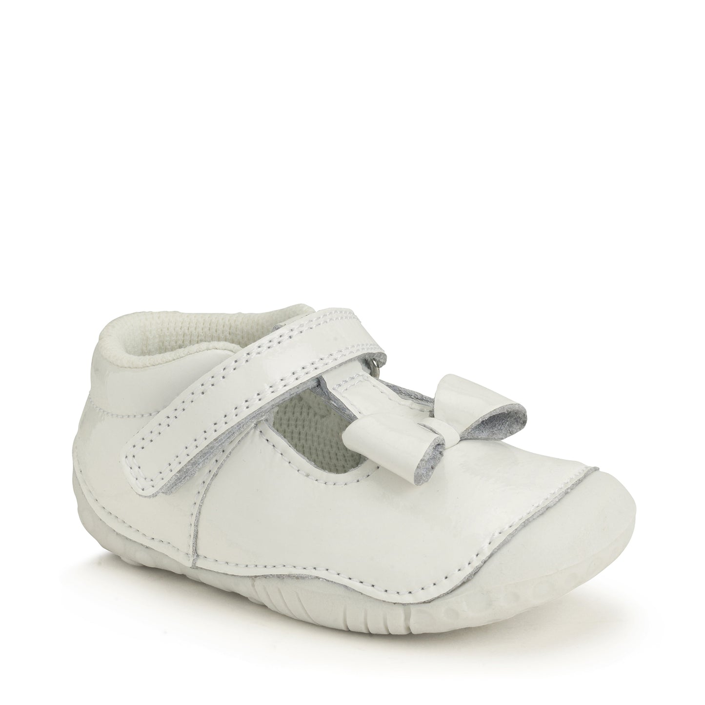 Start Rite Wiggle Girls White Patent Shoes
