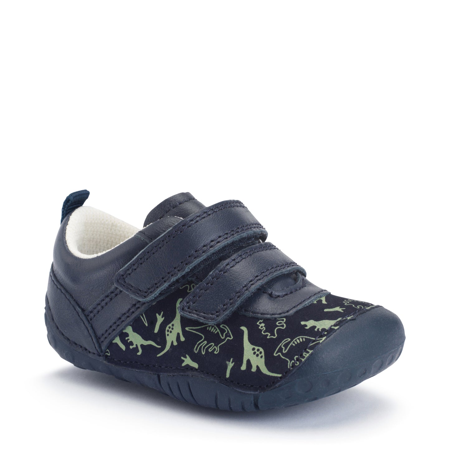 Start-rite Roar Boys Navy Dinosaur Pre-Walker Shoe