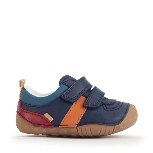 Start-rite Zap Boys Navy Multi Pre-Walker Shoe
