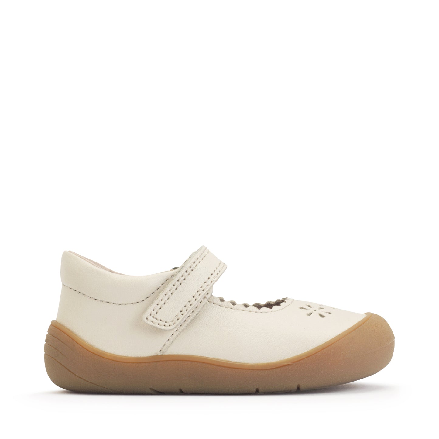 Start-rite Eva Girls Cream First Shoe