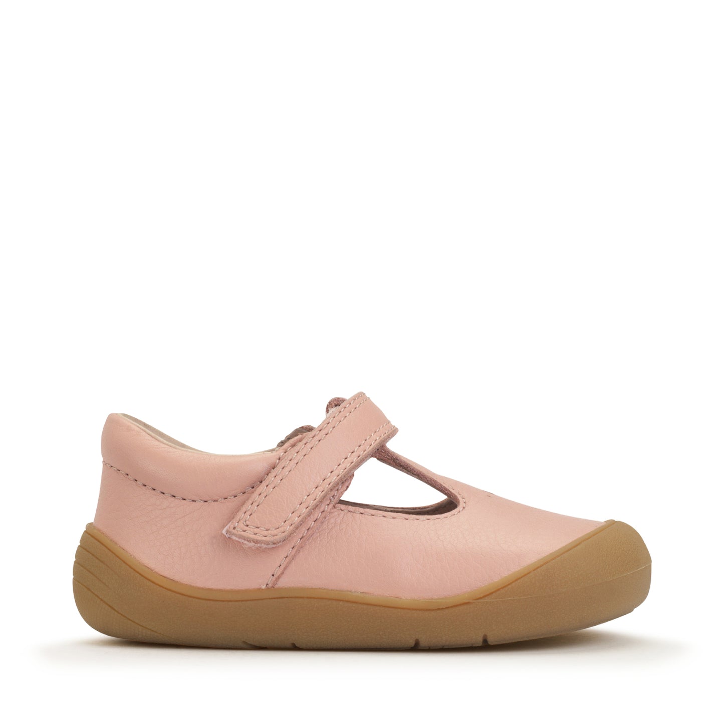 Start-rite Charms Girls Dusky Pink T-Bar Shoe