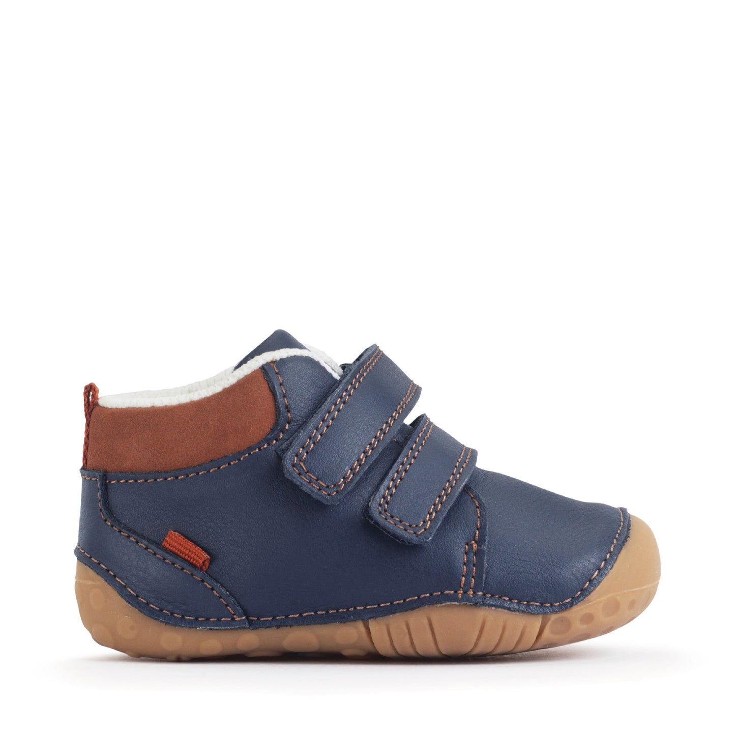 Start Rite Pip Boys Navy Soft Babies Boots