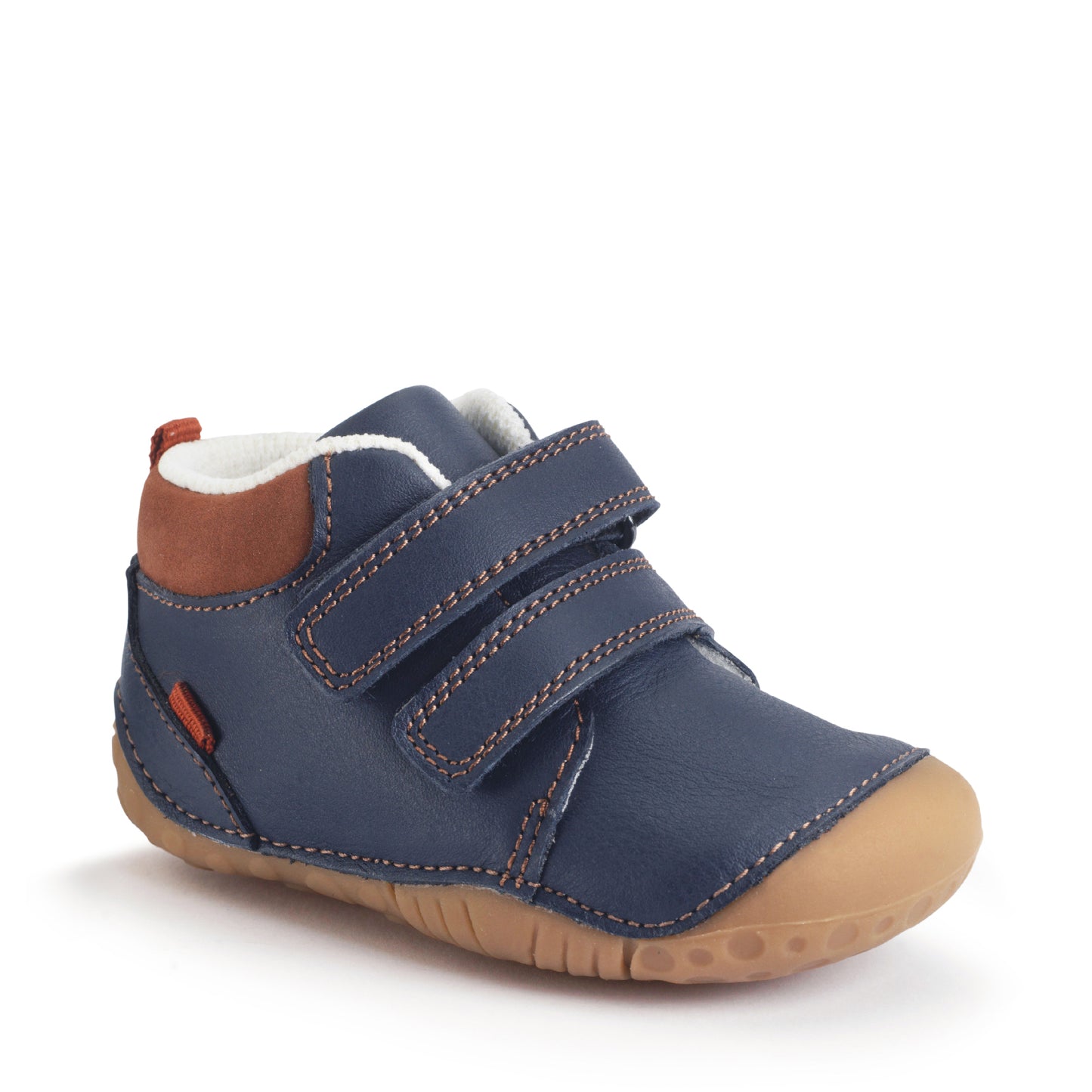 Start Rite Pip Boys Navy Soft Babies Boots