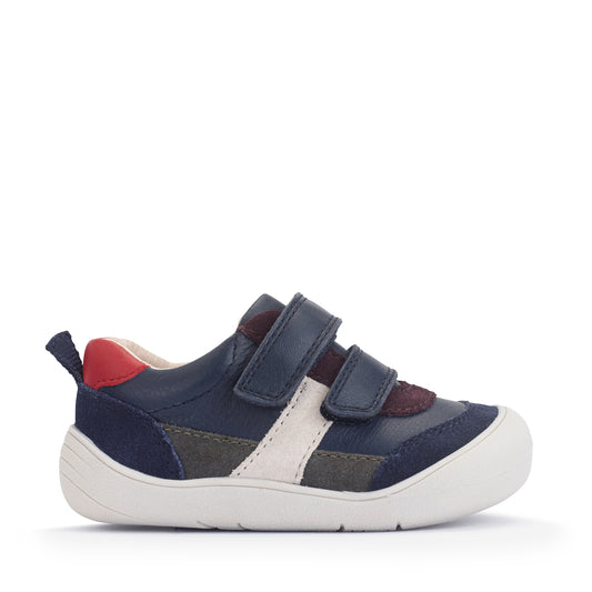 Start-rite Duel Boys Navy Multi Shoe