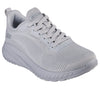 Skechers Bobs Squad Chaos Face Off Women Light Grey Trainer