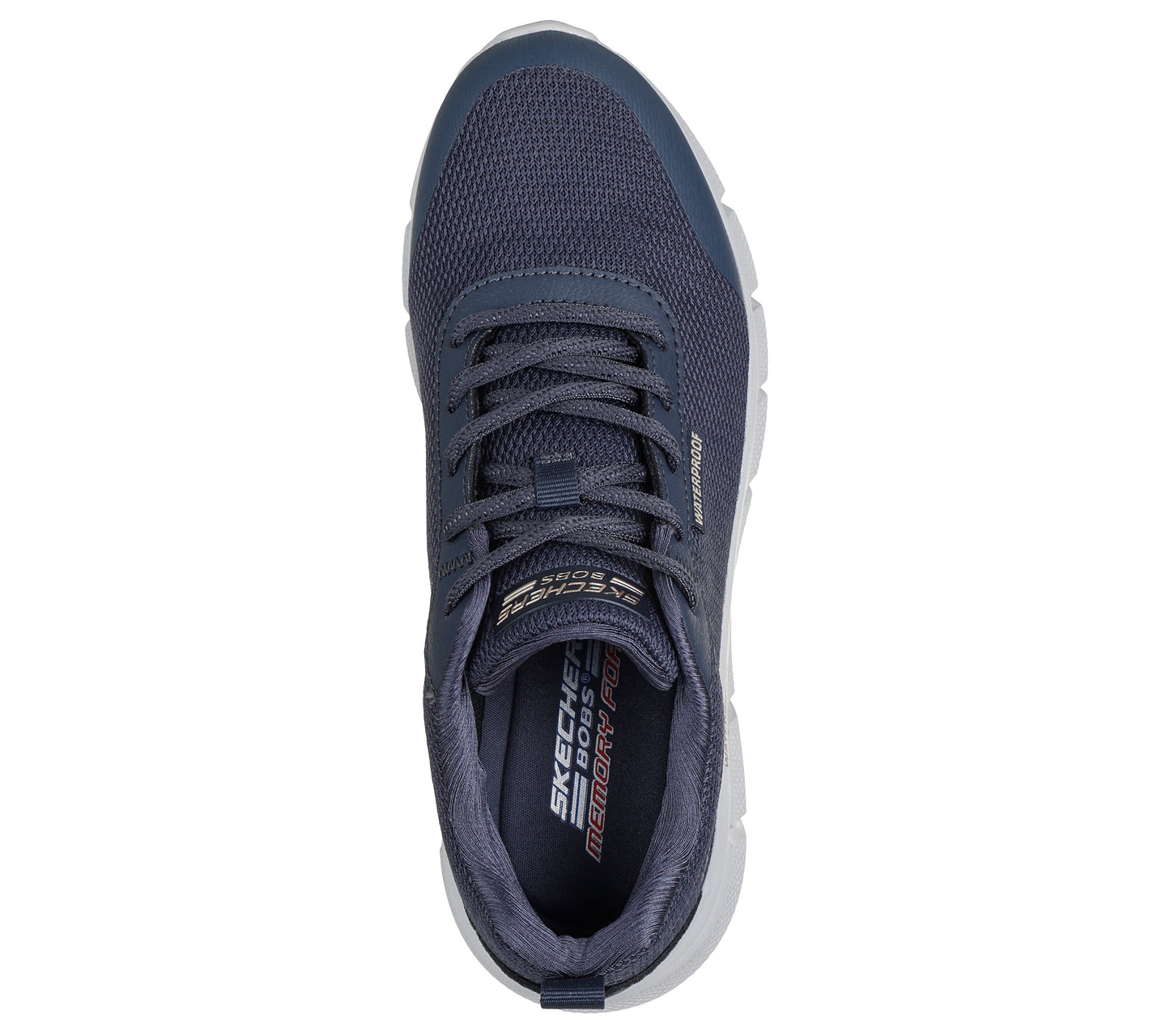 Skechers Bobs B Flex Flex Proof Womens Waterproof Navy Trainer