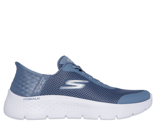 Skechers Go Walk Flex Grand Entry Womens Blue Trainer