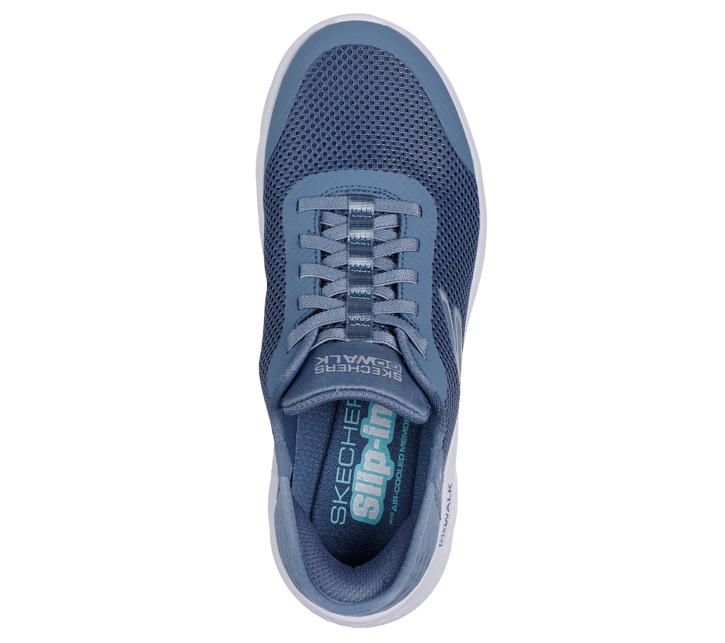 Skechers Go Walk Flex Grand Entry Womens Blue Trainer