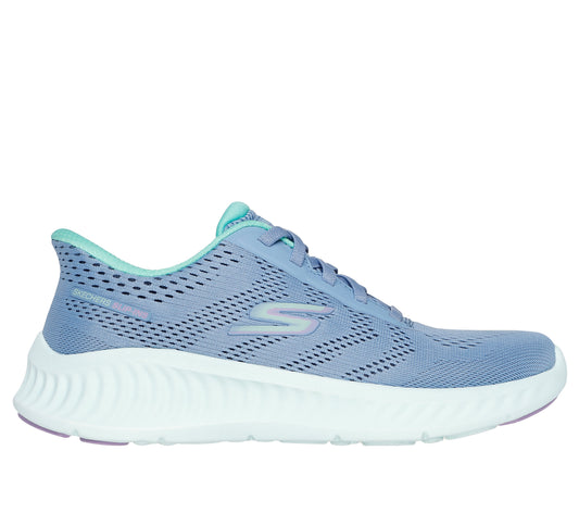 Skechers Go Walk Now Khloe Womens Blue Green Trainer
