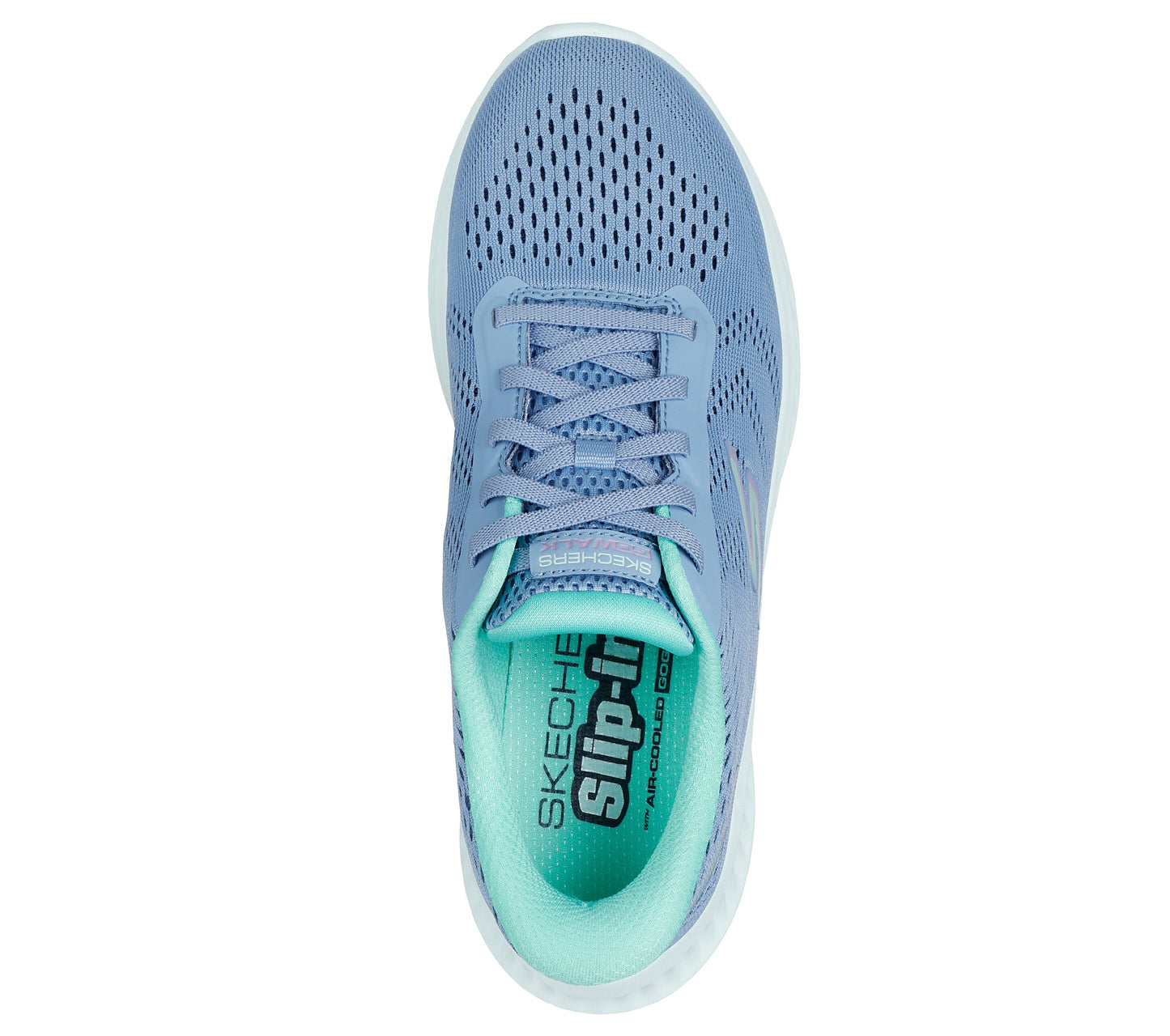 Skechers Go Walk Now Khloe Womens Blue Green Trainer