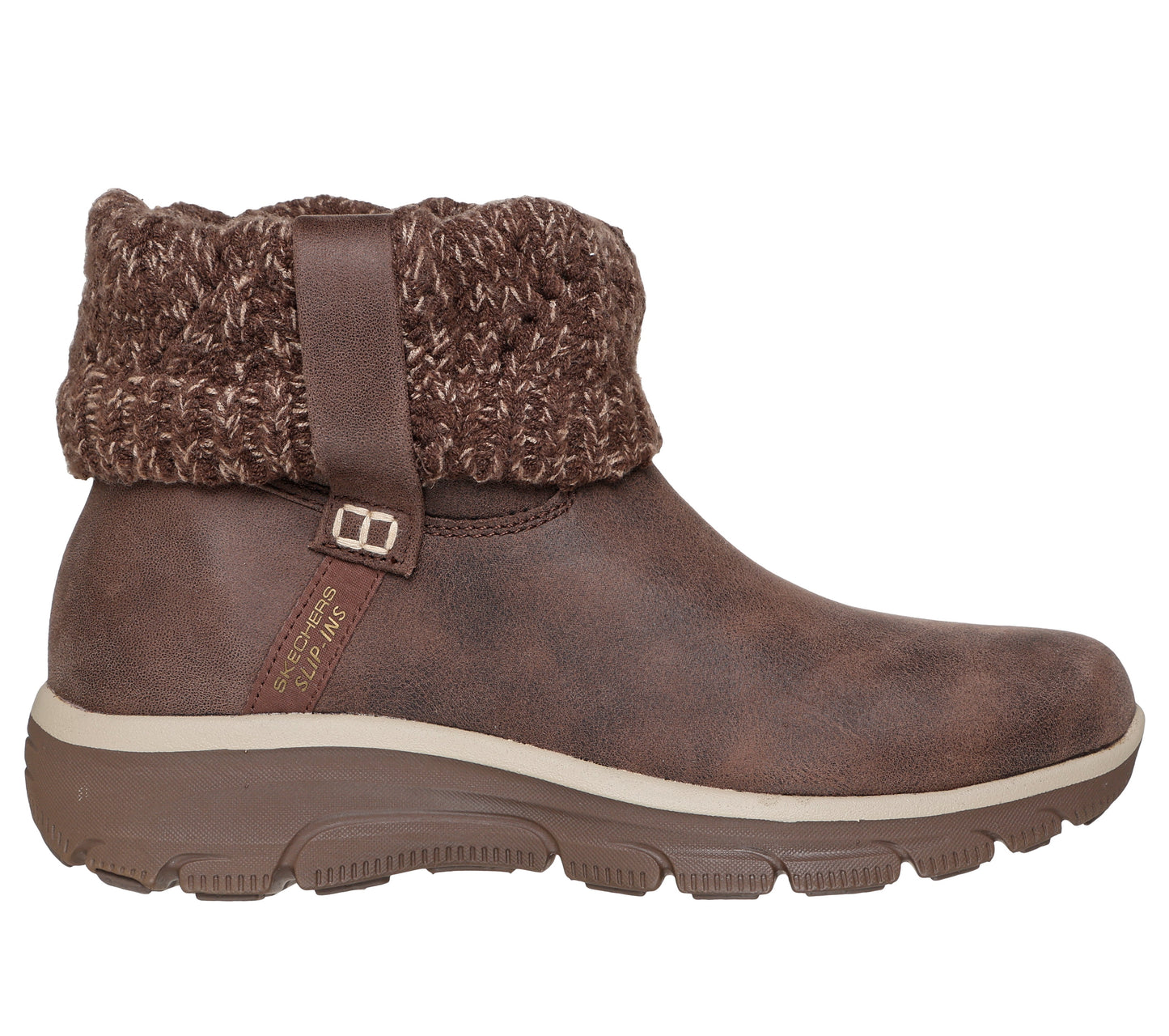 Skechers Easy Going Cozy Weather Womens Brown Boot