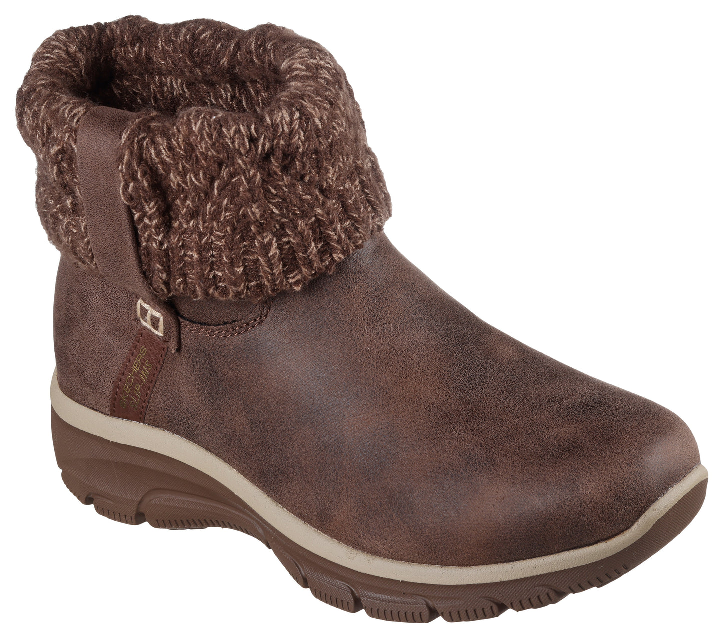 Skechers Easy Going Cozy Weather Womens Brown Boot