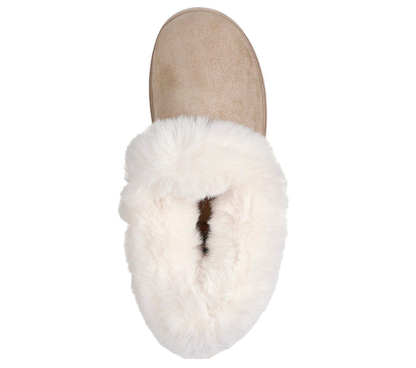 Skechers Cozy Campfire Winter Nights Womens Beige Slipper