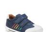 Start Rite Roundabout Navy Stripe Shoes