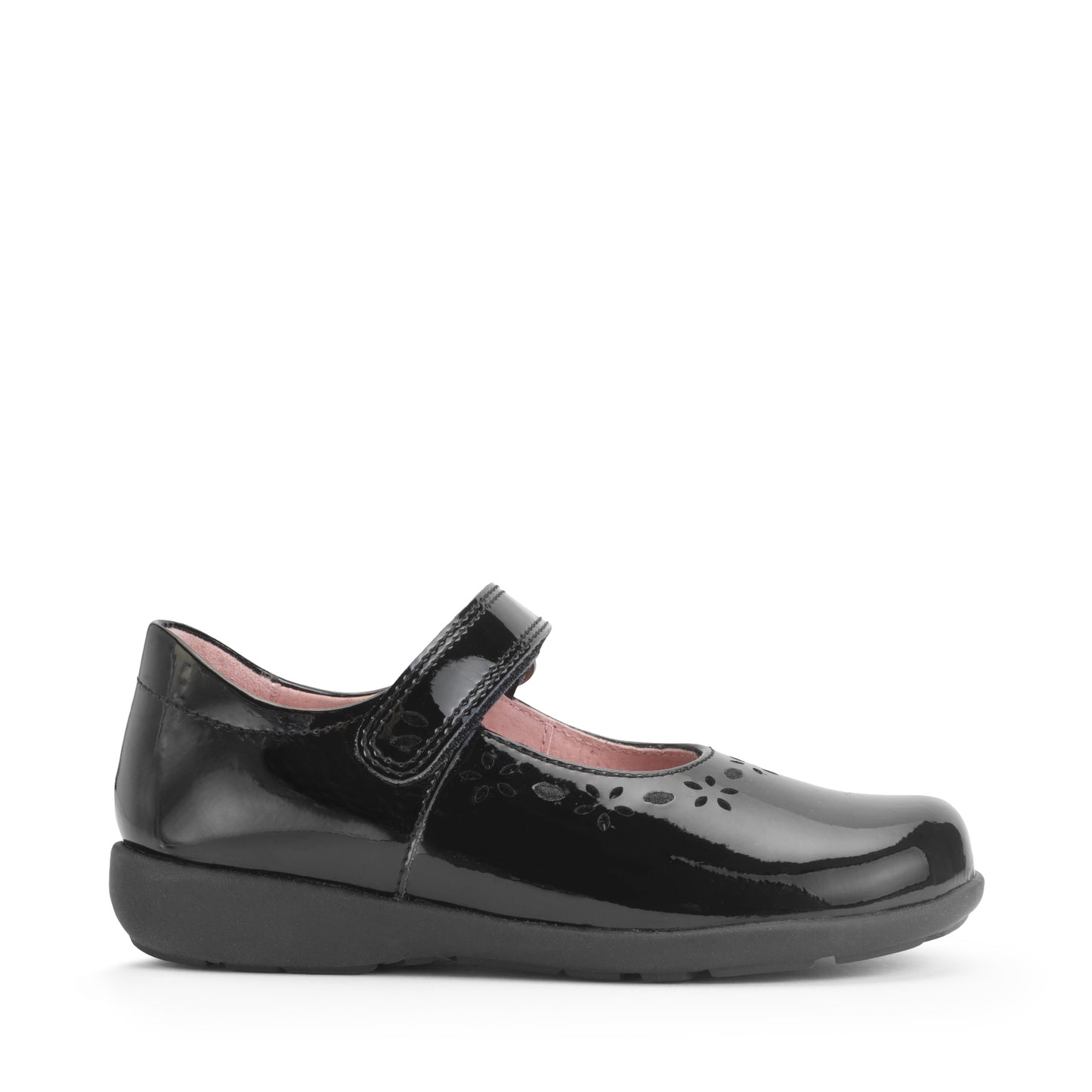 Start Rite Emily Black Patent School Shoe