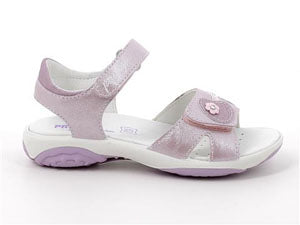 Primigi Glitter Cherry Girls Metallic Lilac Sandal
