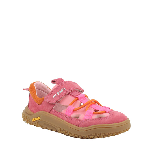 Primigi Grander Girls Pink Barefoot Sporty Closed Sandal