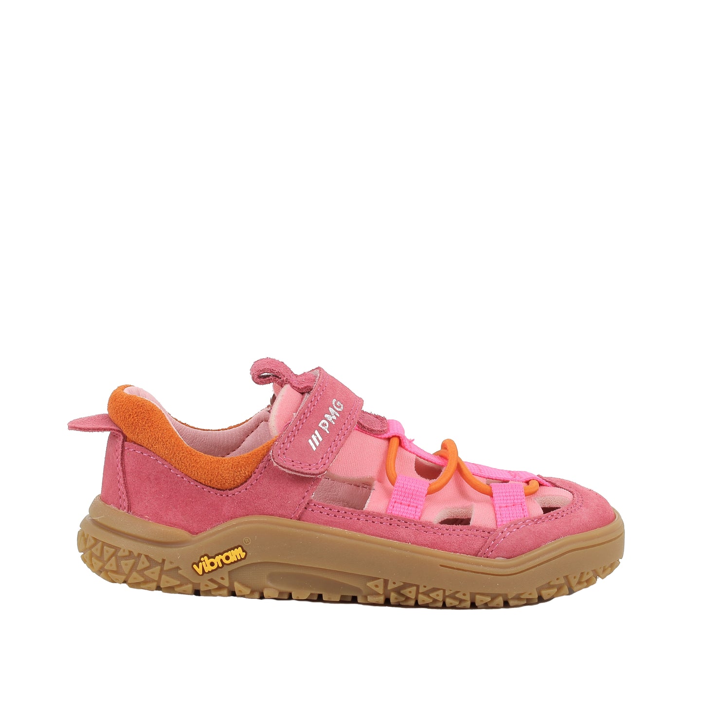 Primigi Grander Girls Pink Barefoot Sporty Closed Sandal