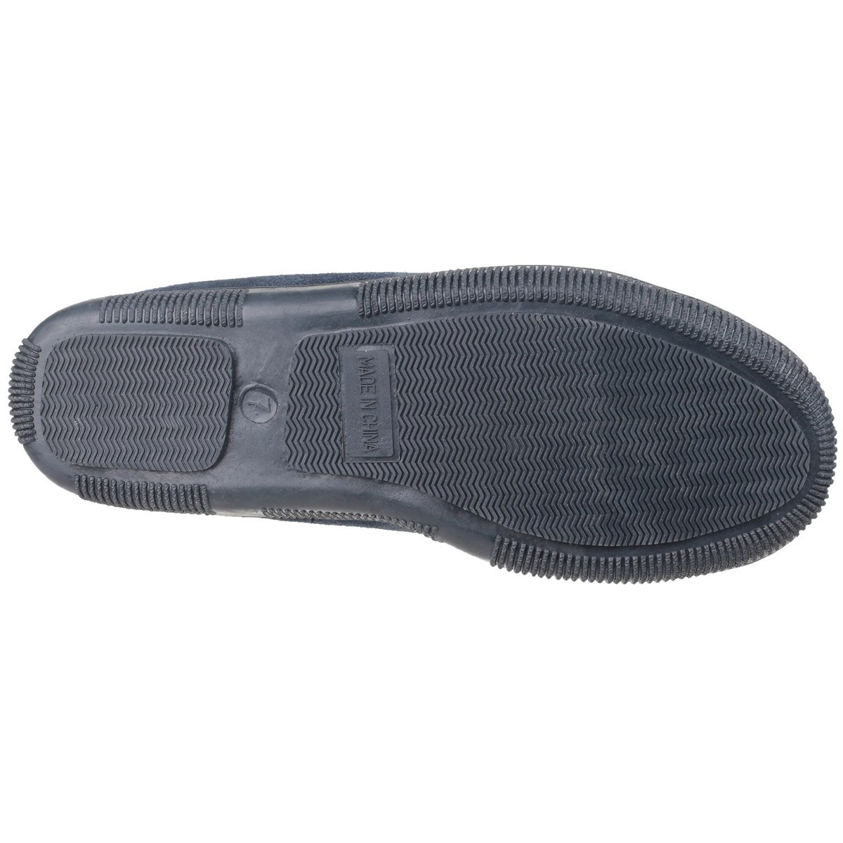 Cotswold Alberta Moccasin Mens Navy Slipper