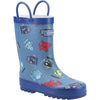Cotswold Puddle Boys Blue Welly Boot