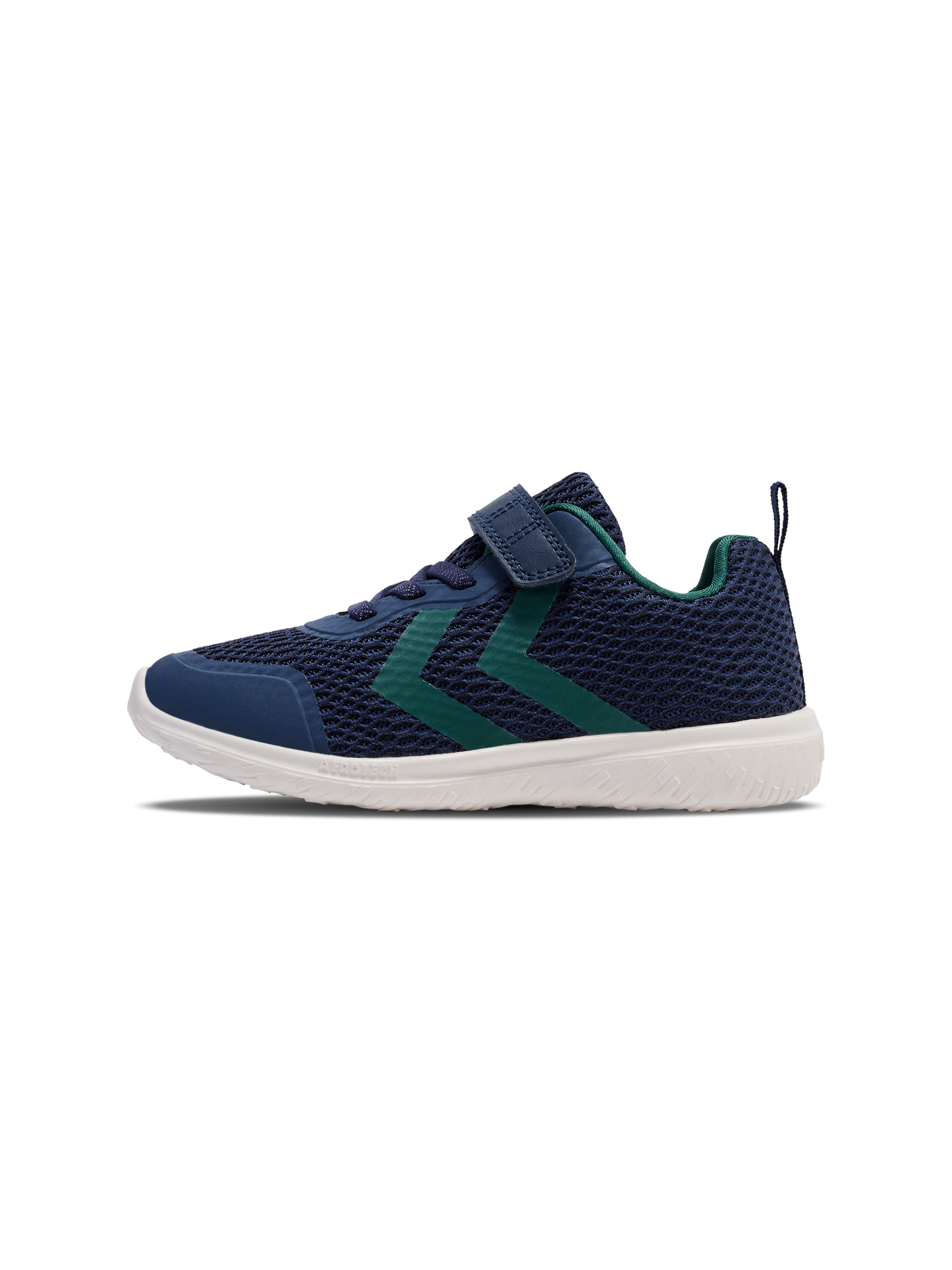 Hummel Actus Recycled Junior Boys Navy Trainer